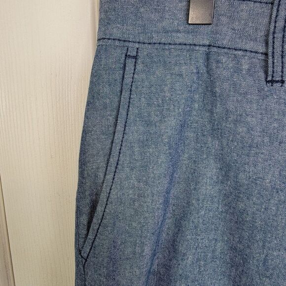 The Orginial Penguin by Munsing wear chambray straight-leg pants 34x 32 - Picture 3 of 9
